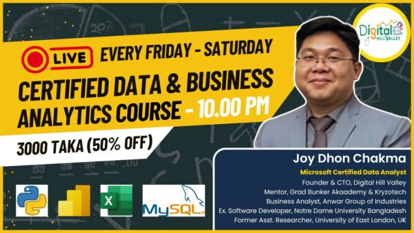 Professional Data & Business Analytics Certification - Batch 07